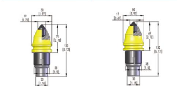 38MM Step Shank